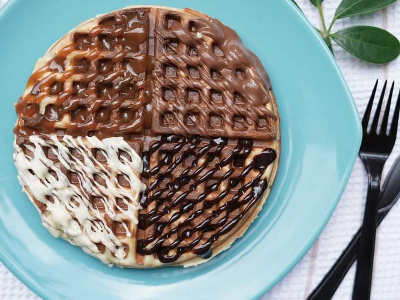 Rainbow Waffle