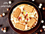 White Chocolate With Lotus Waffle
