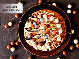 Mix White Nutella Chocolate Waffle
