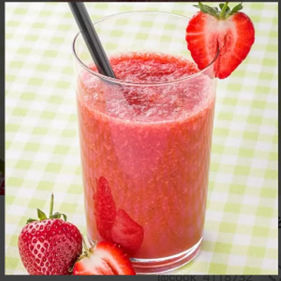 Fresh Strawberry Juice