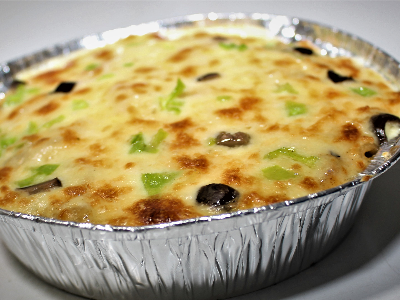 Oven Baked Mushroom Pasta