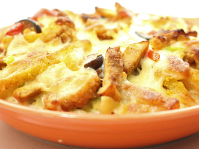 Oven Baked Mix Chicken Pasta