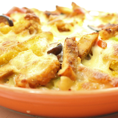 Oven Baked Mix Chicken Pasta