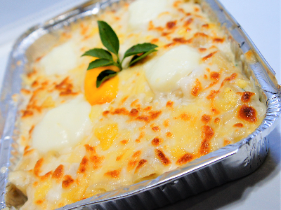 Oven Baked Quattro Formaggi Pasta
