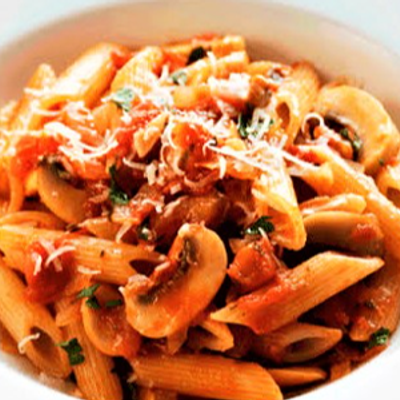 Mushroom Pasta Pan