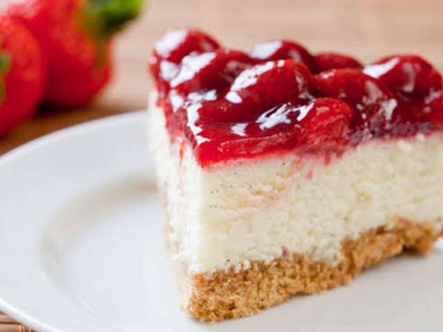 Strawberry Cheesecake Slice