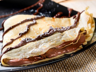 Nutella Chocolate Crepe