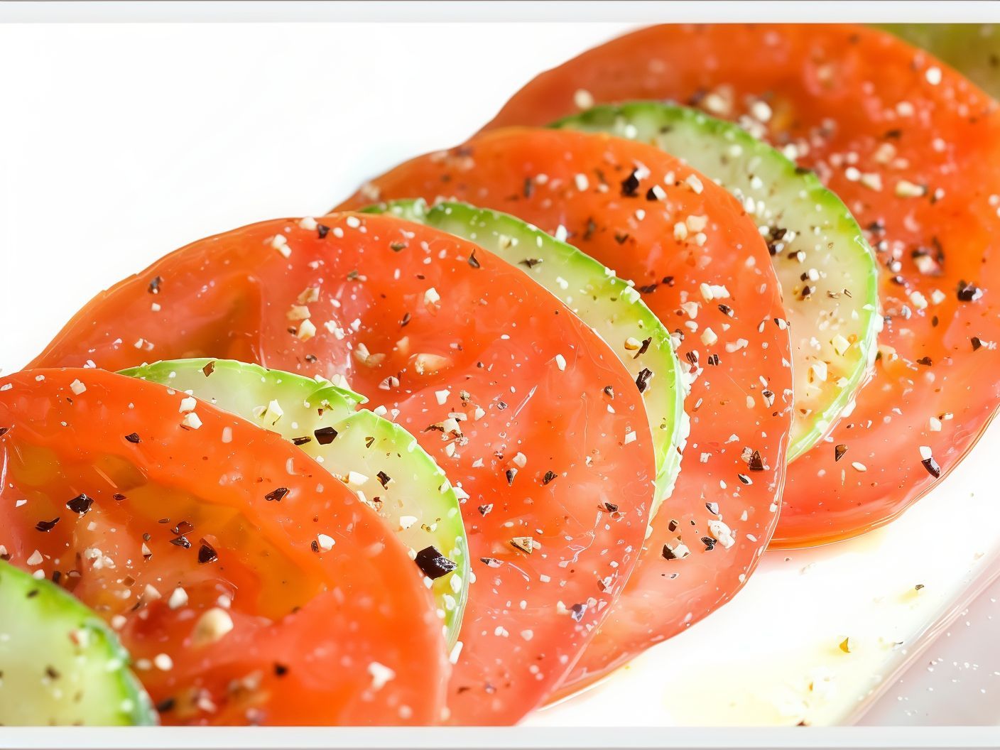 Sliced Salad Platter