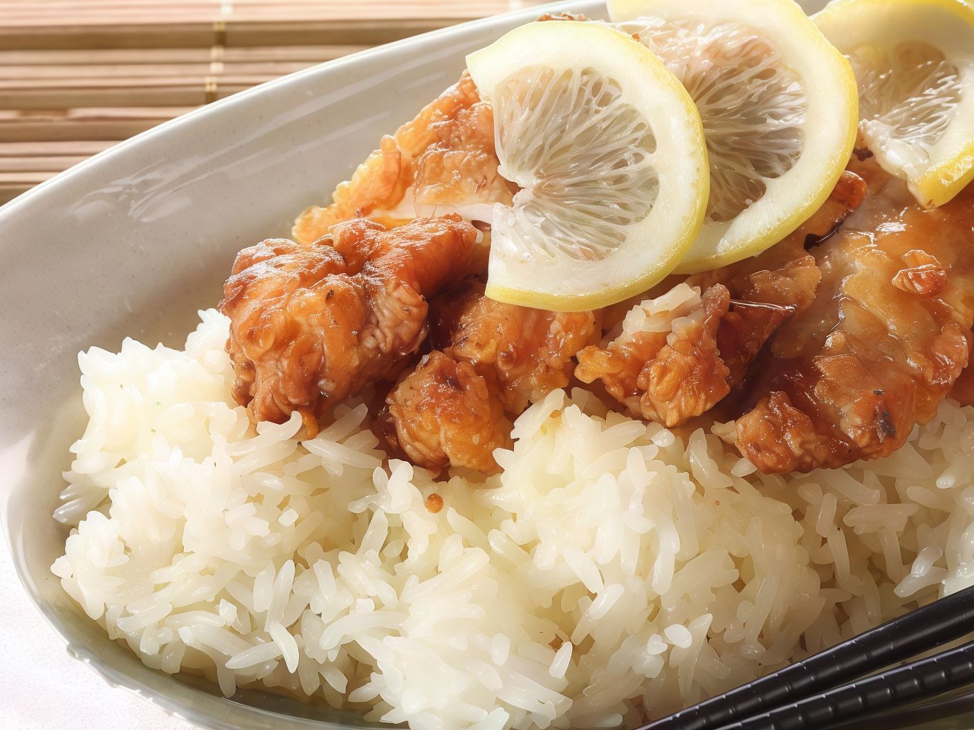 Rice With Fish Fillet