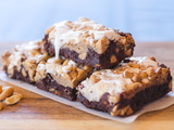 Peanut Butter And Nuts Brownies