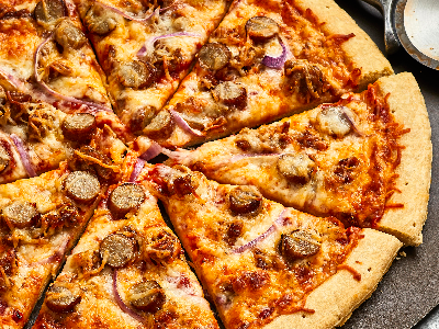 Mix Cheese With Oriental Sausage Italian Pizza