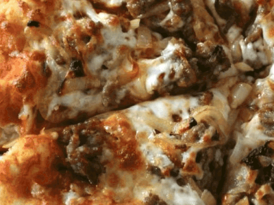 Oriental Sausage With Sausage Italian Pizza