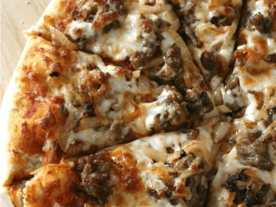 Oriental Sausage Italian Pizza