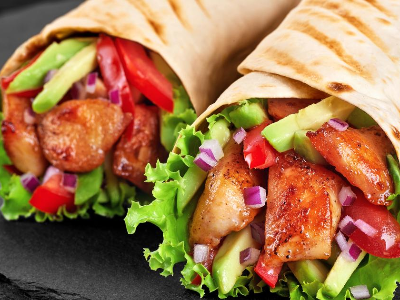Chicken Fajita Roll