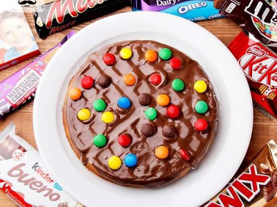 M & M's Waffle