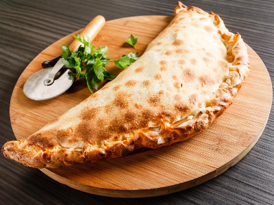 Beef Stromboli Cheese Pizza