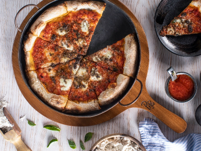 Quattro Formaggi With Truffle Oil Pizza