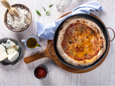 Pipa Forno With Fresh Black Truffle Oil Pizza