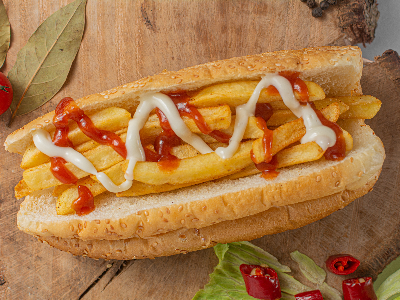 French Fries Sandwich