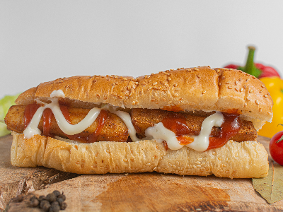 Fried Cheddar Cheese Sandwich