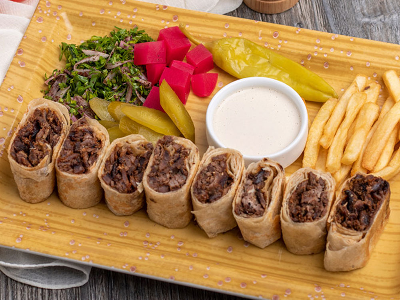 Arabian Meat Shawerma Meal