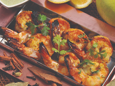 Tandoori Jhinga (Prawns)
