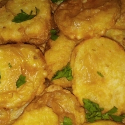 Taamia With Pane Potato Sandwich