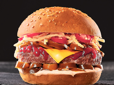 Galaxy Burger Sandwich