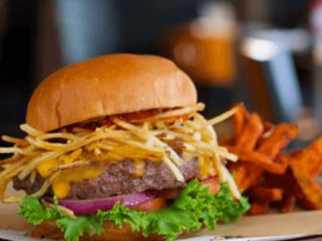 Humpty Dumpty Burger Sandwich