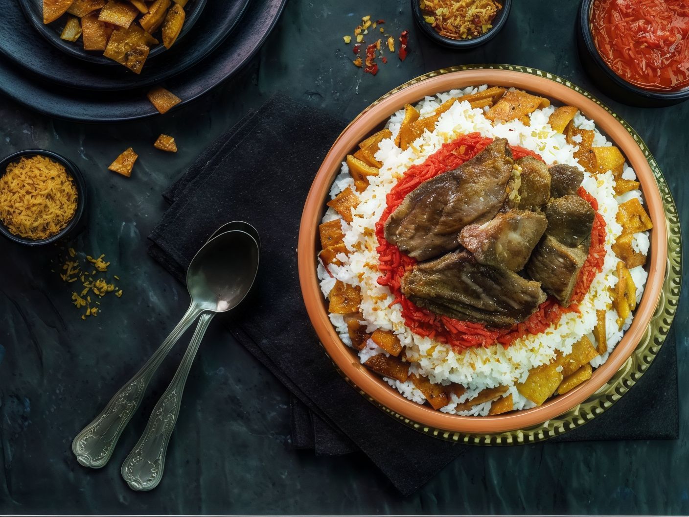 Meat Fatteh