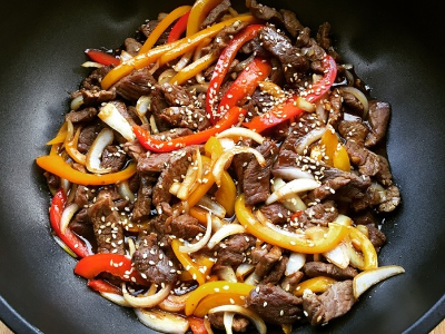 Beef With Oyster Sauce Platter
