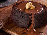 Nutella Chocolate Volcano Cake