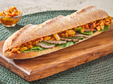 Roast Beef With Pickled Lemons with Safflower Sandwich