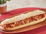 Cheesy Hot Dog Sandwich