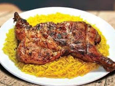 Half Grilled Chicken