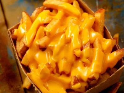 French Fries With Cheese Packet