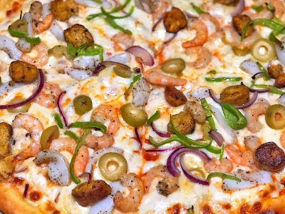 Shrimp Pizza