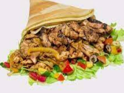 Chicken Shawerma Crepe