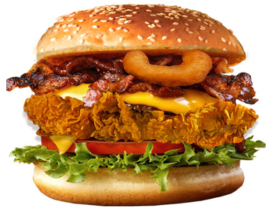Dracula Chicken Sandwich