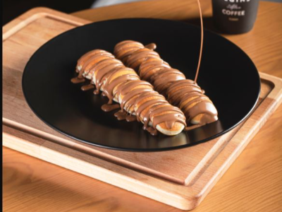 Mini Pancakes With Chocolate