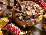 2 Twix Chocolate With Nutella Chocolate Cheesecake Cupcake