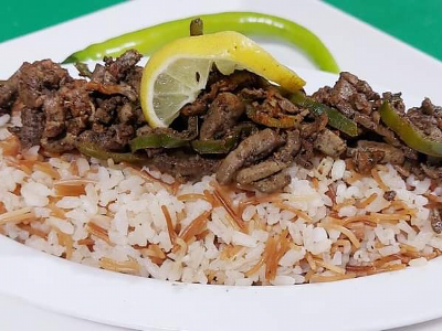 Rice With Liver Platter