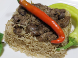 Rice With Liver And Giblets Platter