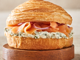Smoked Salmon Bun Croissant