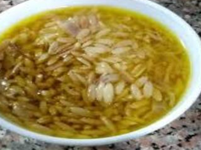 Orzo Soup With Lemon