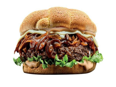 Charbroiled Beef Burger Sandwich