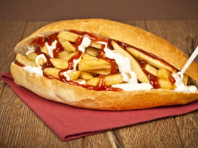 French Fries Sandwich