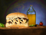 Smoked Texas Liver Sandwich