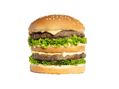 Double Cheese Burger Sandwich