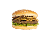 Mushroom Burger Sandwich